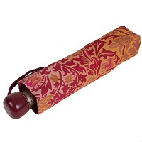 Прочный стильный оранжевый женский зонт полуавтомат AIRTON