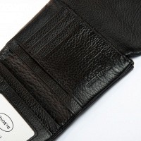 Женский кожаный кошелек Bright DR. BOND WS-239 black