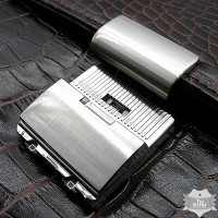 Кожаный мужской коричневый портфель Desisan 205-11