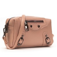 Женский молодежный кожаный клатч ALEX RAI 60072 pink