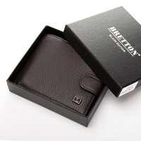 Мужской кожаный кошелек BE BRETTON M3602 brown