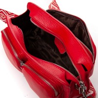 Женская кожаная сумка ALEX RAI 2051-9 red