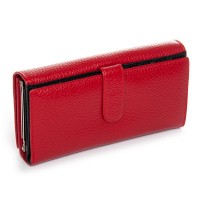 Женский кожаный кошелек BR DR. BOND W46-4 red-black