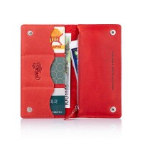 Кожаное портмоне Hi Art Let's Go Travel WP-05-S18-1440-T007