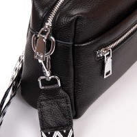 Женская кожаная сумка классическая ALEX RAI 99122 black