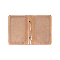 Обложка для документов из кожи HiArt AD-03 Shabby Honey