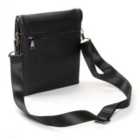 Мужская кожаная сумка через плечо BRETTON 5308-3 black