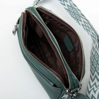 Женская кожаная сумка ALEX RAI 8960 l.green
