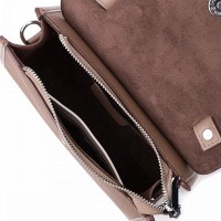 Молодежная женская кожаная сумка через плечо Vintage 22630 