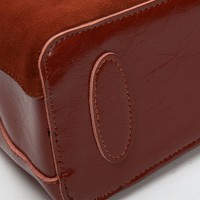 Женская замшевая сумка ALEX RAI 385 camel