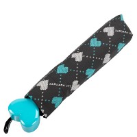 Зонт женский полуавтомат BARBARA VEE hdue-bv-hr100-tq