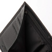 Мужской кожаный кошелек с обложкой на спаспорт BE BRETTON 42-15 black