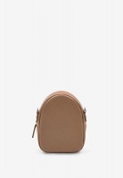 Кожаная женская сумка	мини The Wings Kroha tw-kroha-dark-beige-flo