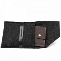 Мужской кожаный кошелек GRANDE PELLE 11460 Коричневый