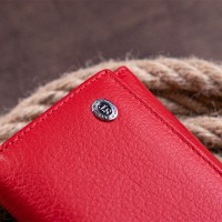 Женский кожаный кошелек ST Leather 19358 Красный