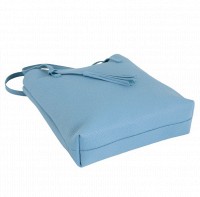 Женская синяя сумка-шоппер TRAUM из кожзама 7240-26