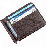 Мужской кожаный зажим для купюр ST Leather 18941