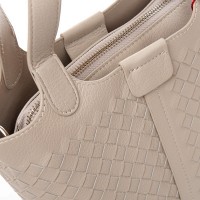 Женская кожаная сумка ALEX RAI 2057-9 l.beige