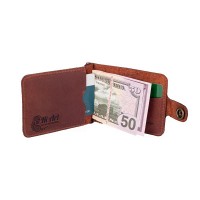 Зажим для купюр Hi Art «Buta Art» MC-01 Shabby Сognac