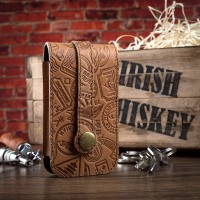 Ключница из кожи HiArt KH-03 Let's Go Travel