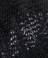 Женский черный рюкзак с пайетками  TRAUM 7224-45