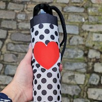 Зонт женский механический Fulton L354-041697 Minilite-2 Love Heart Spot (Сердца)