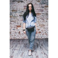 Сумка на пояс BlankNote DropBag (Графит)