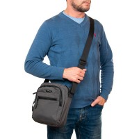 Сумка через плечо Lanpad 65370 grey бол