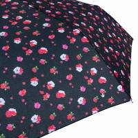 Зонт женский механический Fulton L354-041680 Minilite-2 Strawberry Garden (Клубничный сад)