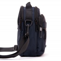 Мужская небольшая сумка через плечо и пояс Lanpad 82077 blue