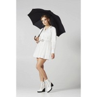 Механический зонт-трость Fulton Hampstead-1 L893 - Black (Черный)