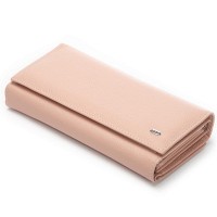 Женский кожаный кошелек Bright DR. BOND W46-2 pink purple