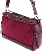 Женская бордовая сумка TRAUM 7218-11