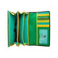 Женский кожаный кошелек Visconti p2 lilly