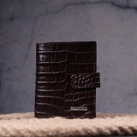Мужской кожаный кошелек KARYA 21386 