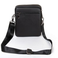 Мужская кожаная сумка через плечо BRETTON 407-5M black