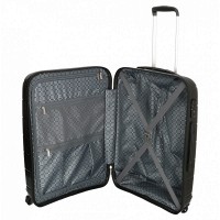 Чемодан Enrico Benetti Denver Black M Средний Eb18013 001-60
