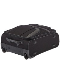 Чемодан на 2 колесах черный Travelite Orlando