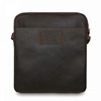 Мужская кожаная сумка Ashwood Patty Brown (Коричневый)