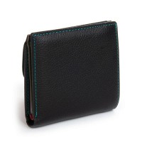 Женский кожаный кошелек Rainbow DR. BOND WRS-33-1 black