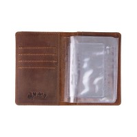 Обложка-органайзер для документов из кожи HiArt Mehendi Art AD-01-S19-1235-T005
