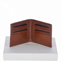 Мужской кожаный кошелек Ashwood 1211 VT Tan