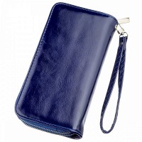 Женский кошелёк из эко кожи на 2 молнии KIVI 19050