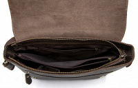 Мужская кожаная сумка через плечо SHVIGEL 20007