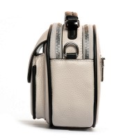 Женский молодежный кожаный клатч ALEX RAI 29052 white