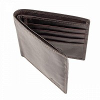 Английский мужской кожаный кошелек Ashwood 1211 VT Brown