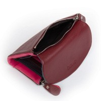 Женский кожаный кошелек Classik  DR. BOND WRS-239-1 wine red