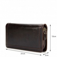 Мужской кожаный клатч Vintage 14679