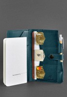 Женский кожаный тревел-кейс BlankNote 4.0 Зеленый BN-TK-4-MALACHITE