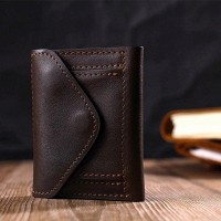 Кожаный мужской кошелек ручной работы GRANDE PELLE 16787 